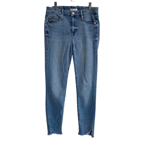 Good American Good Legs Skinny Jeans size 4/27 Light Blue shade 805 -‎ Excellent - Picture 3 of 15